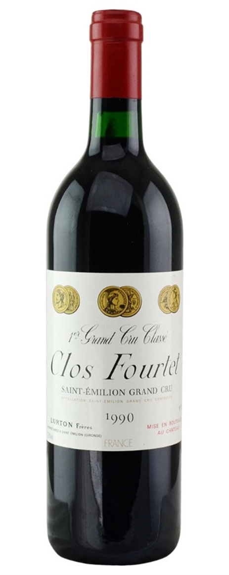 1990 Clos Fourtet Bordeaux Blend
