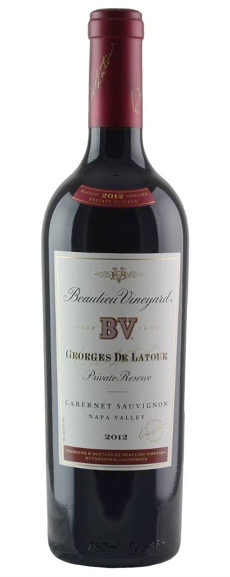 2012 Beaulieu Vineyard Private Reserve Georges de Latour