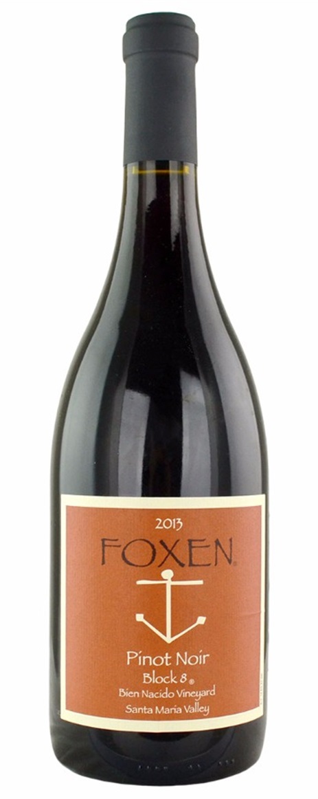 2013 Foxen Vineyard Pinot Noir Bien Nacido Vineyard Block 8