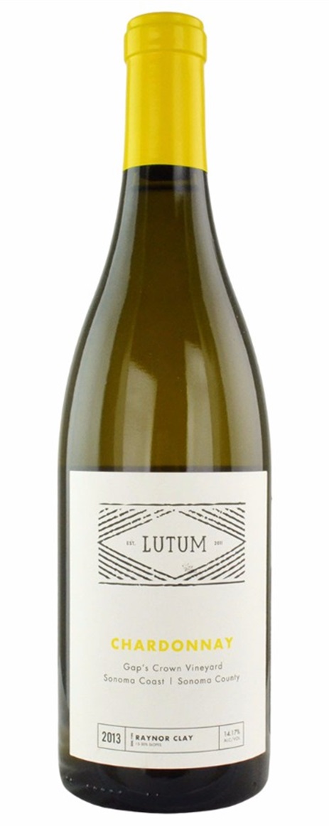 2013 Lutum Chardonnay Gap's Crown Vineyard