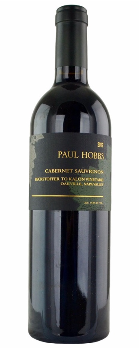 2012 Paul Hobbs Cabernet Sauvignon Beckstoffer To Kalon Vineyard