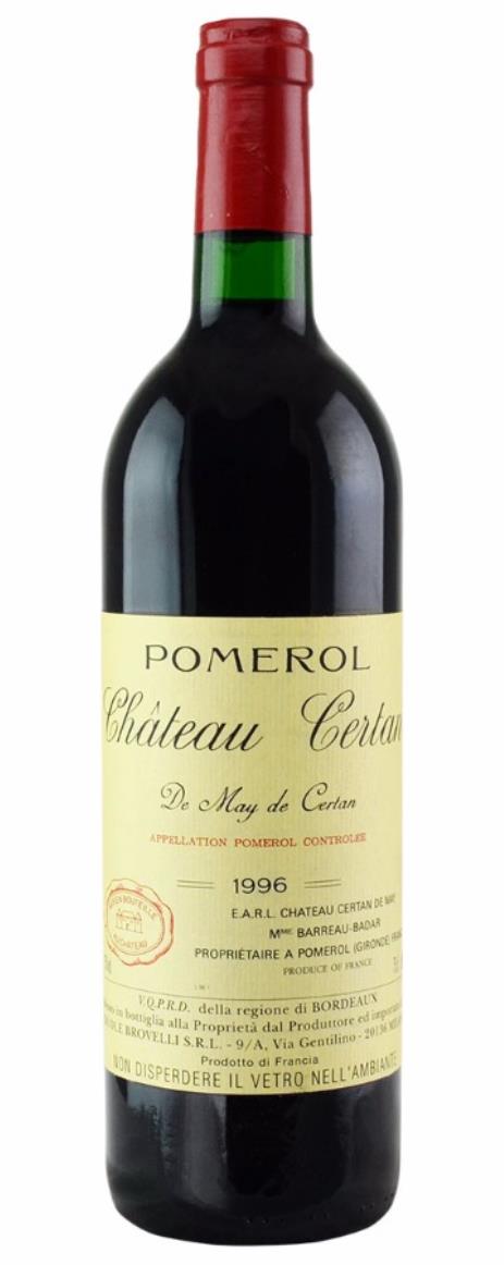 1996 Certan de May Bordeaux Blend