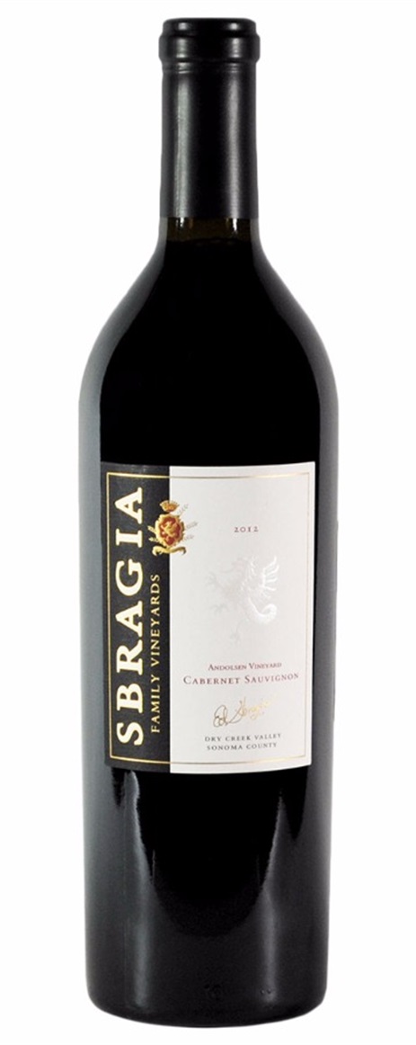 2012 Sbragia Family Vineyards Cabernet Sauvignon Andolsen