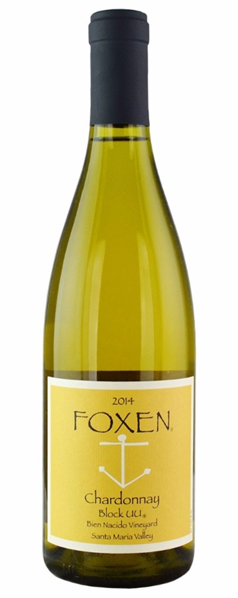 2014 Foxen Vineyard Chardonnay Block UU Bien Nacido Vineyard