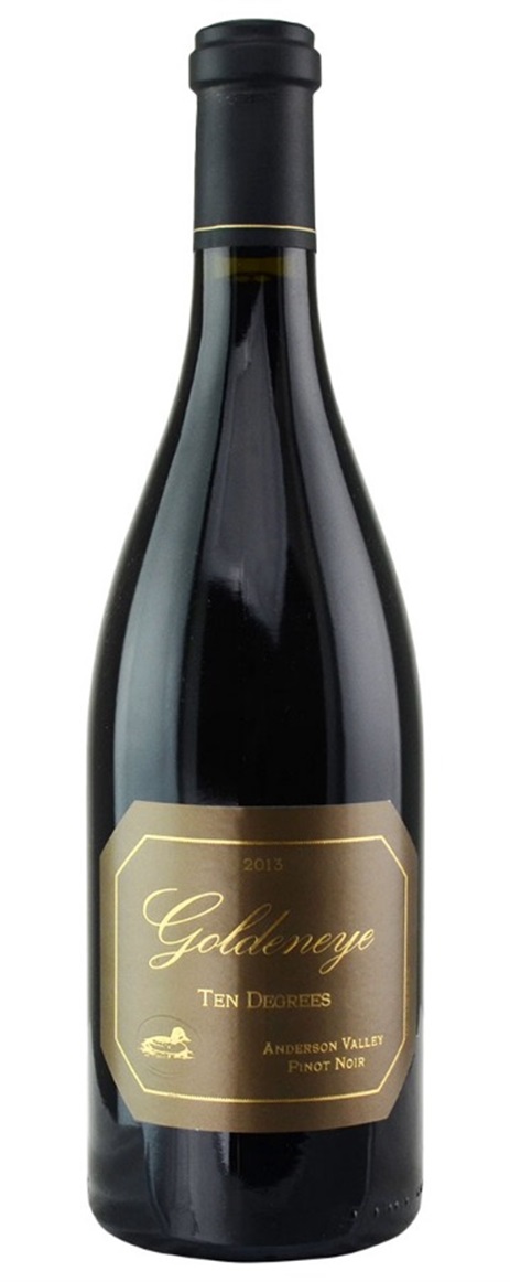 2013 Goldeneye (Duckhorn) Pinot Noir Ten Degrees