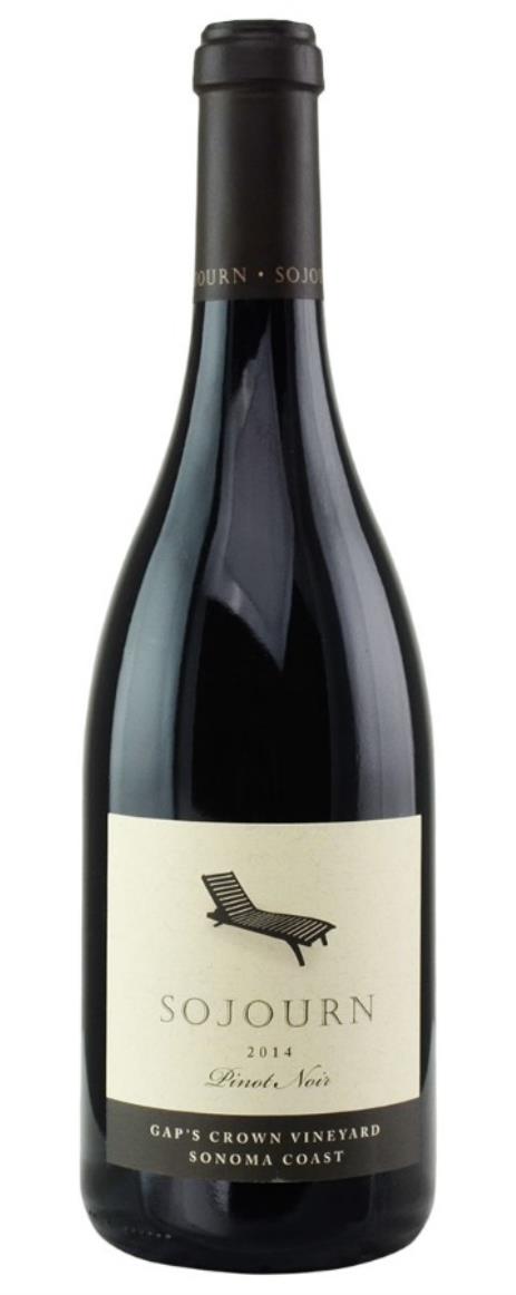 2008 Sojourn Cellars Pinot Noir Gaps Crown  Vineyard