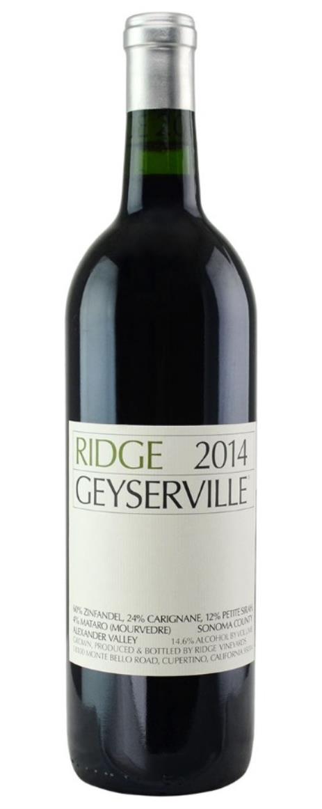 2014 Ridge Geyserville Proprietary Red Wine