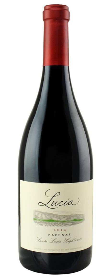 2014 Lucia Vineyards Pinot Noir Santa lucia Highlands