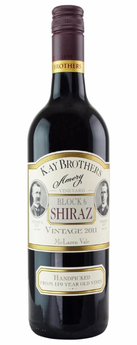 2011 Kay Brothers Shiraz Block 6