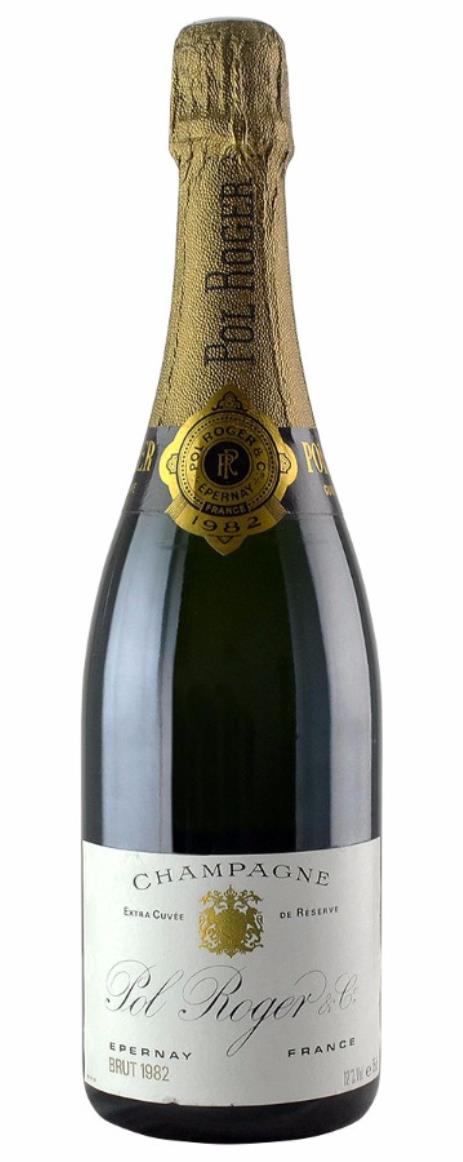 1982 Pol Roger Extra Brut Champagne Cuvee de Reserve