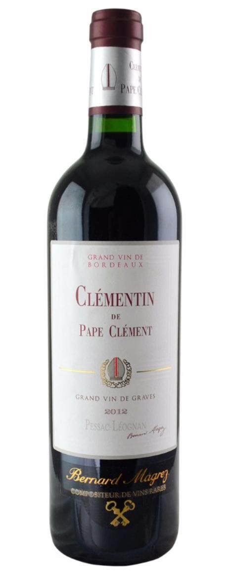 2011 Le Clementin (Pape Clement) Bordeaux Blend