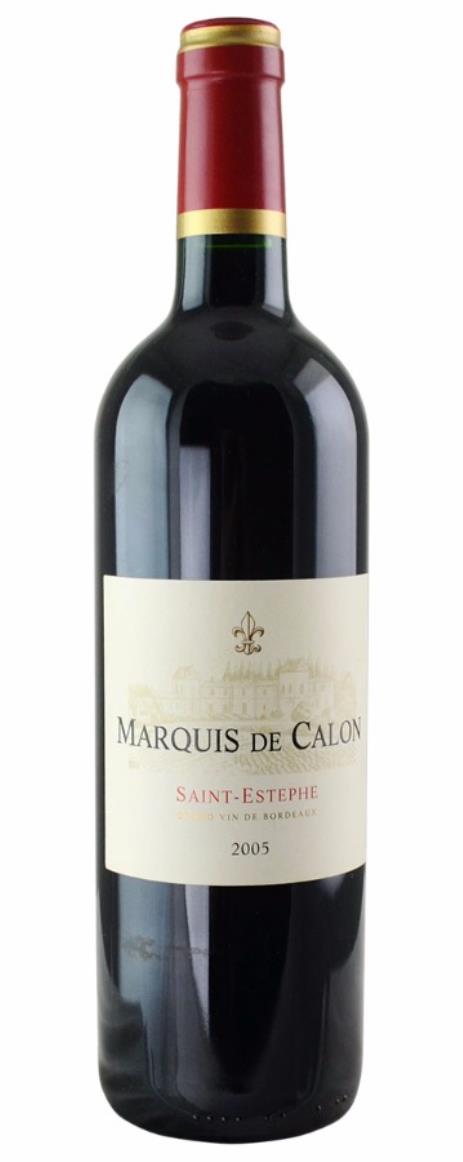 2005 Marquis de Calon Bordeaux Blend
