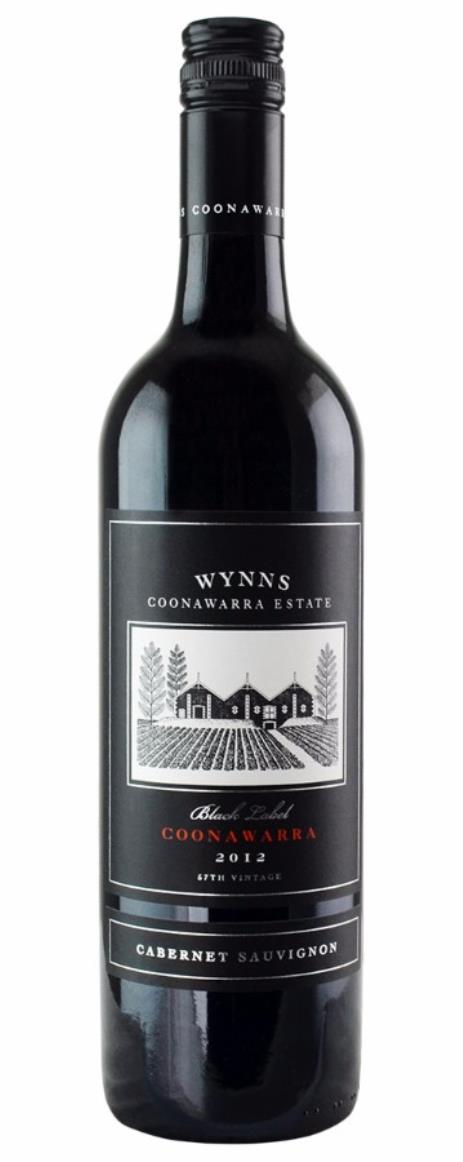2012 Wynns Coonawarra Estate Cabernet Sauvignon Black Label