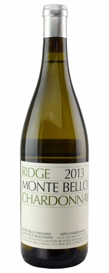 2013 Ridge Chardonnay Monte Bello Vineyard