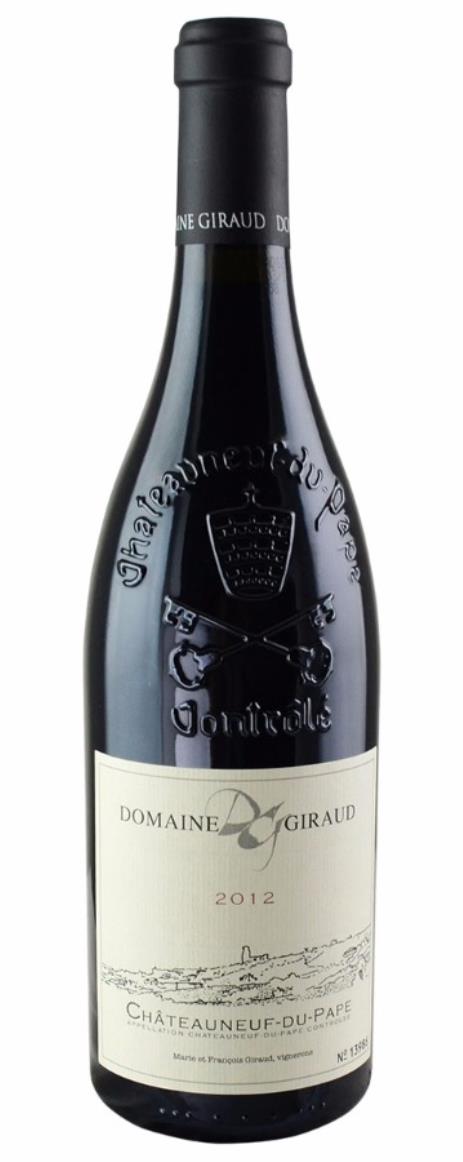 2012 Domaine Giraud Chateauneuf du Pape Tradition
