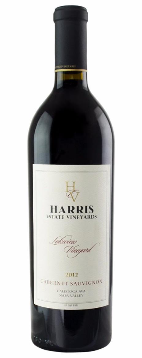2012 Harris Estate Vineyards Cabernet Sauvignon Lakeview Vineyard