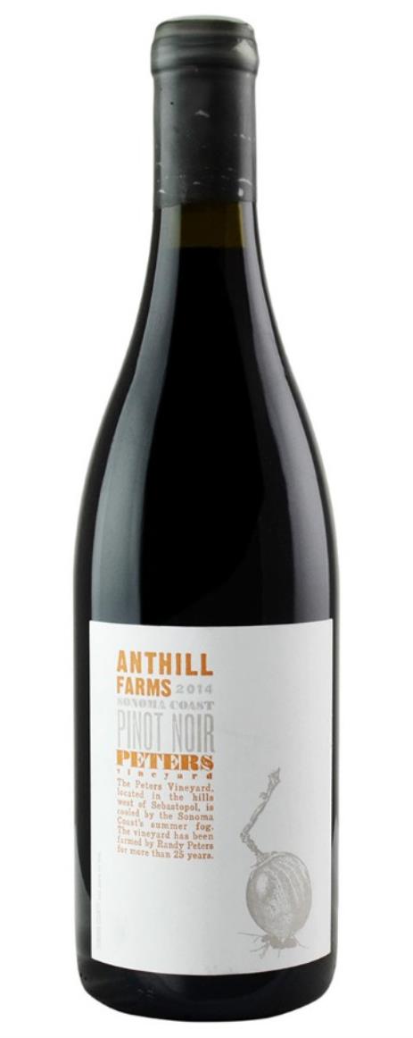 2014 Anthill Farms Pinot Noir Peter's Vineyard