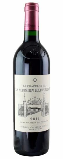 2012 La Mission Haut Brion La Chapelle de la Mission Haut Brion