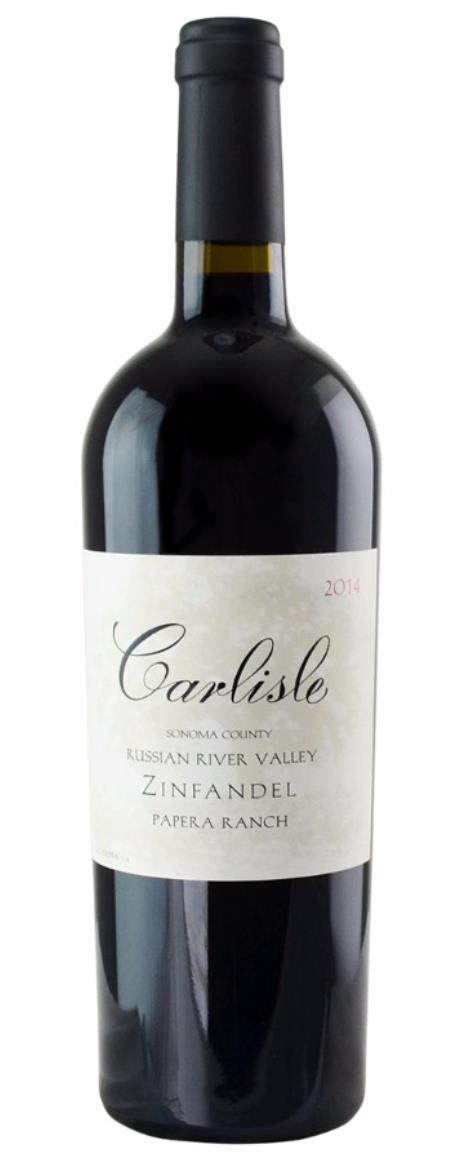 2013 Carlisle Winery Zinfandel Papera Ranch