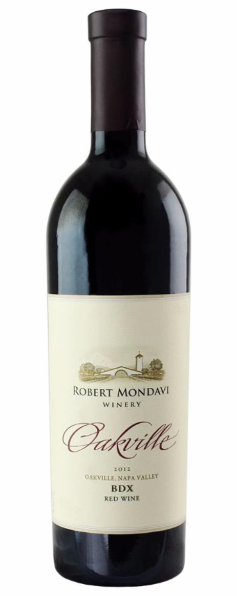 2012 Robert Mondavi Winery Oakville BDX Red Blend