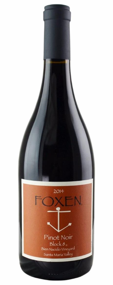 2014 Foxen Vineyard Pinot Noir Bien Nacido Vineyard Block 8