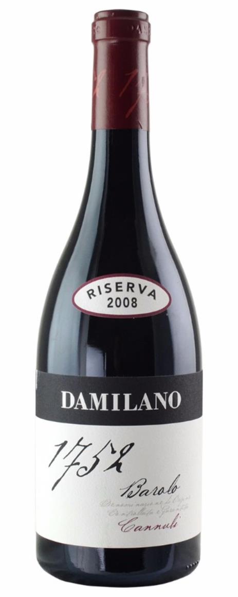 2008 Damilano Barolo Cannubi Riserva 1752