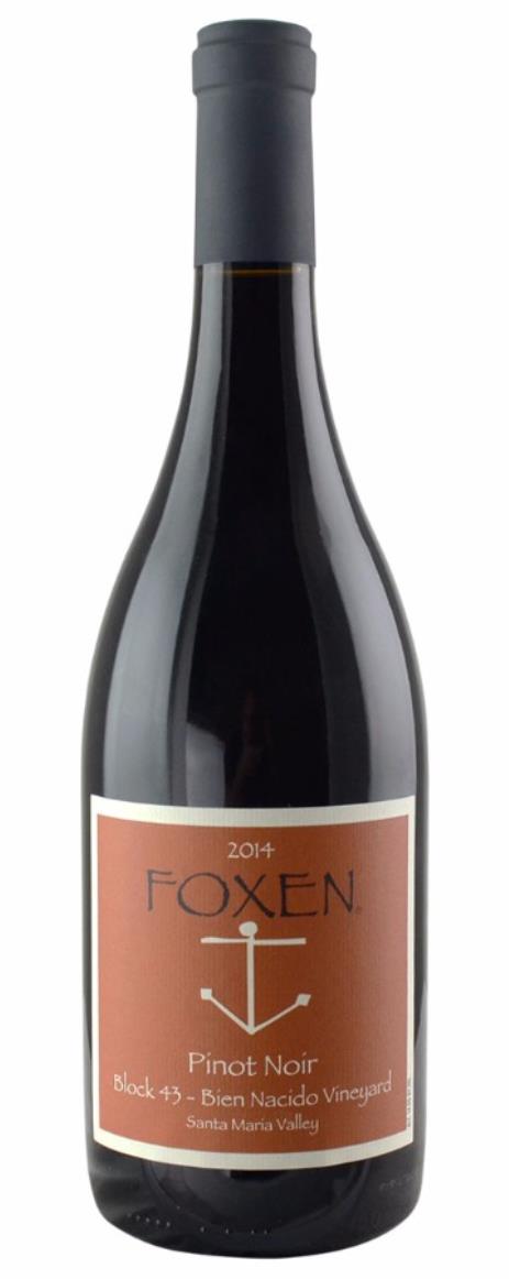 2014 Foxen Block 43 Bien Nacido Vineyard Pinot Noir
