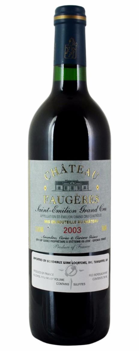 2003 Faugeres Bordeaux Blend
