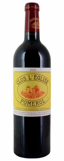 2002 Clos l'Eglise Bordeaux Blend