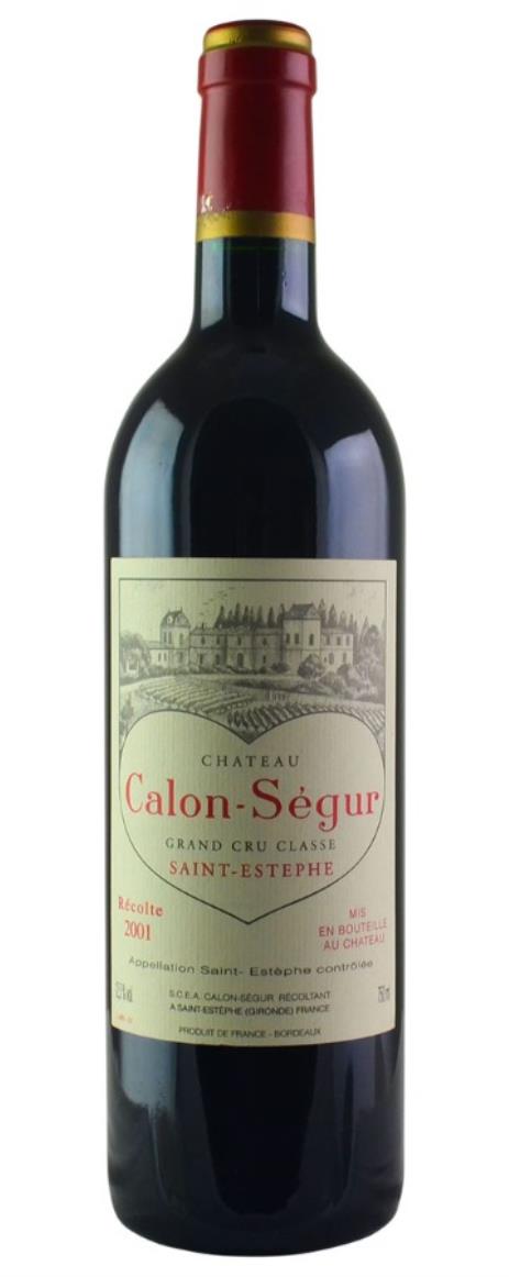2001 Calon Segur Bordeaux Blend