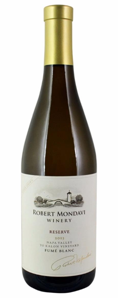2011 Robert Mondavi Winery Fume Blanc To Kalon Estate Reserve