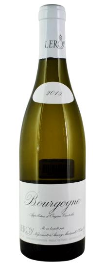 2015 Maison Leroy Bourgogne Blanc