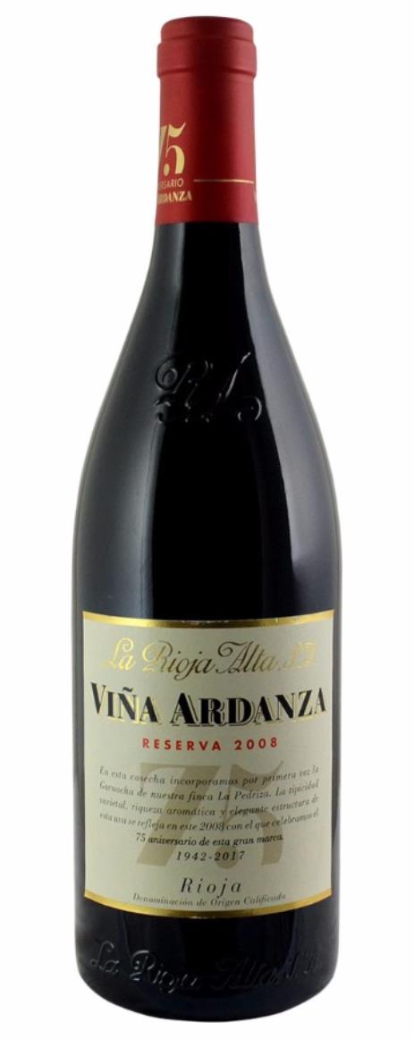2008 La Rioja Alta Vina Ardanza Reserva
