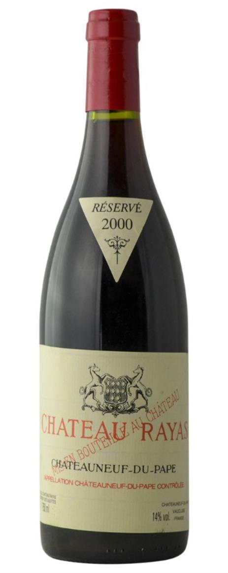 2000 Chateau Rayas Chateauneuf du Pape Reserve