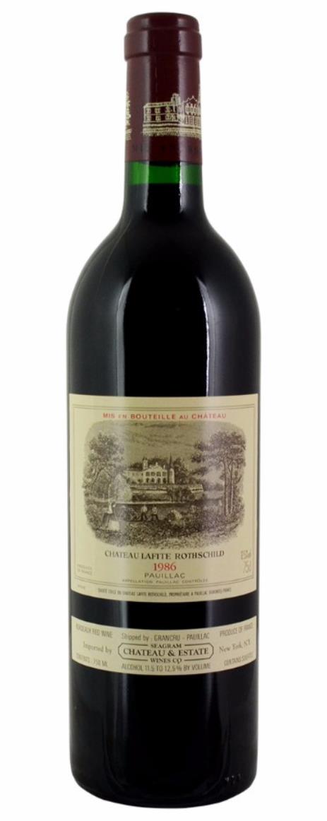 1986 Lafite-Rothschild Bordeaux Blend