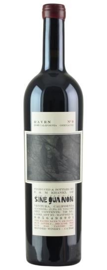 2006 Sine Qua Non Raven Grenache No. 9