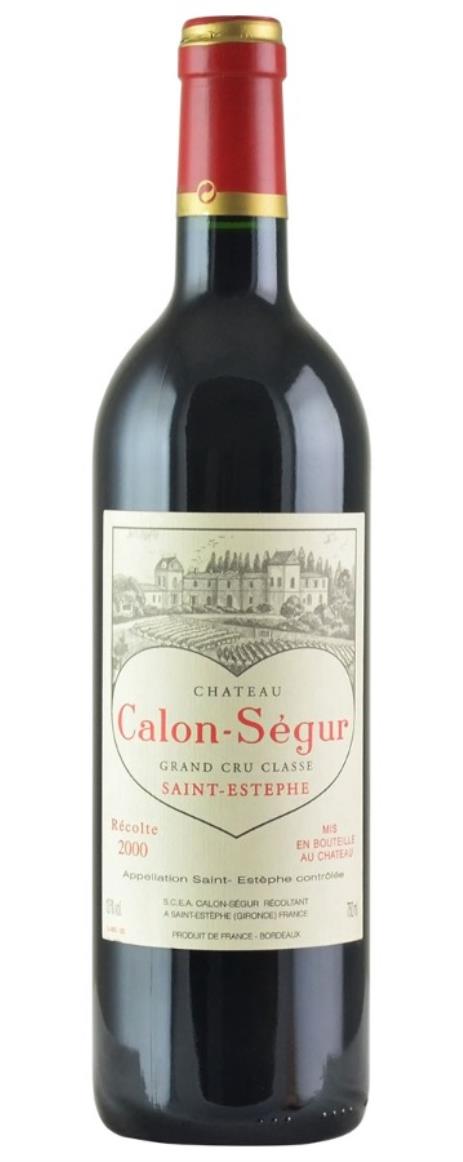 2000 Calon Segur Bordeaux Blend