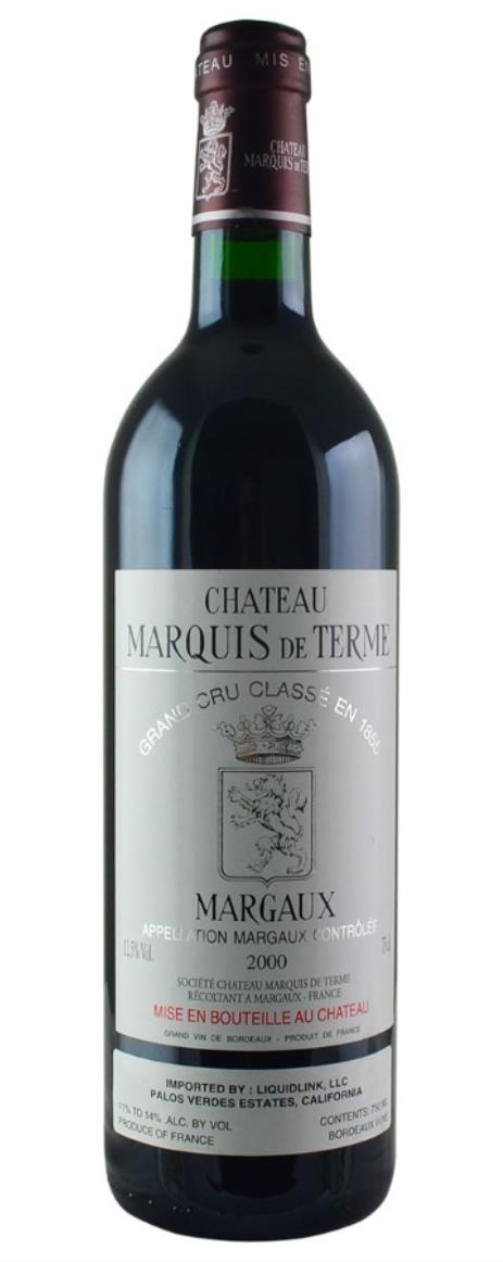 2000 Marquis-de-Terme Bordeaux Blend