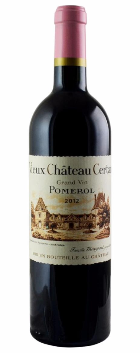 2012 Vieux Chateau Certan Bordeaux Blend