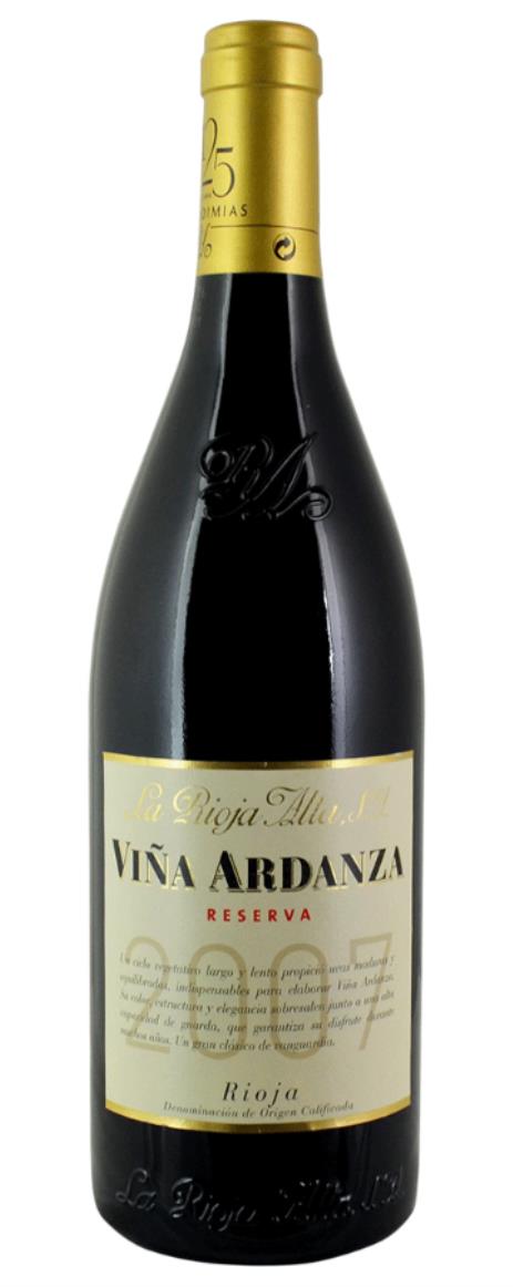 2007 La Rioja Alta Vina Ardanza Reserva