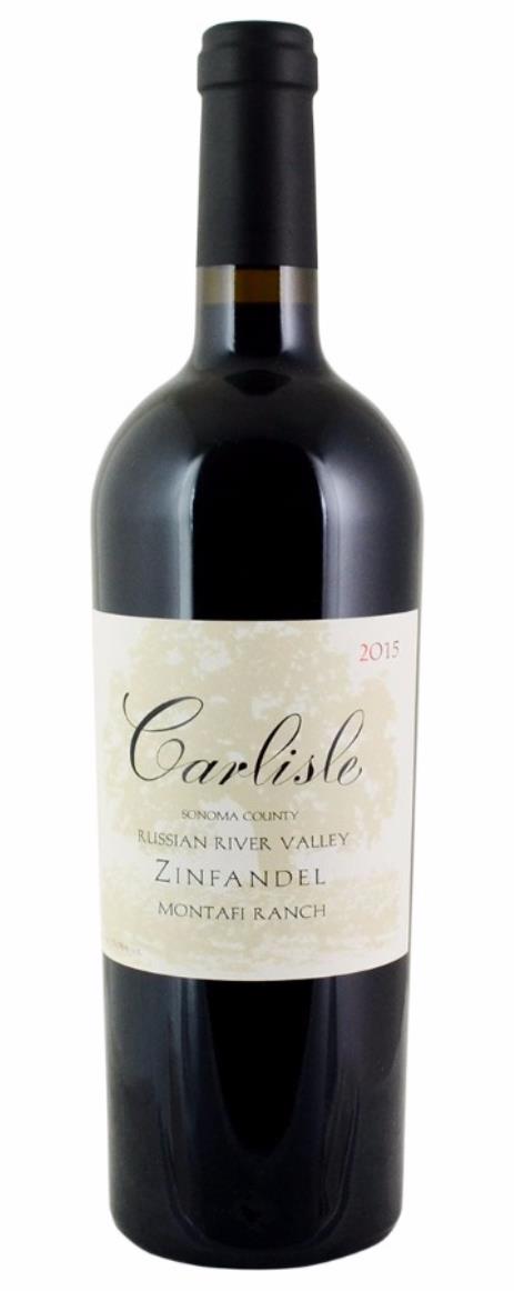 2015 Carlisle Winery Zinfandel Montafi Ranch Russian River Valley