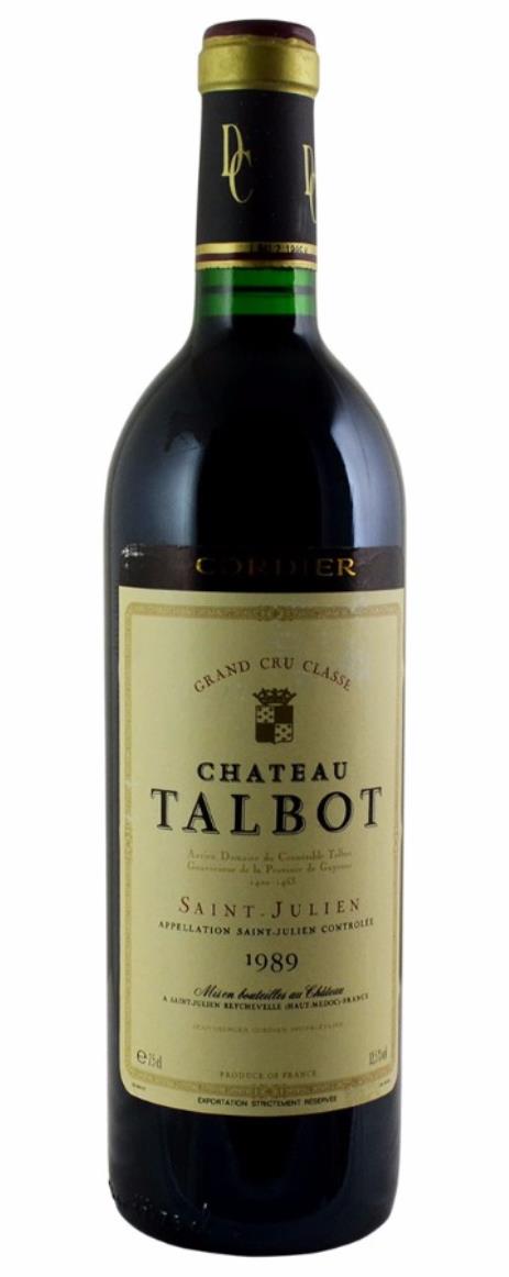 1989 Talbot Bordeaux Blend