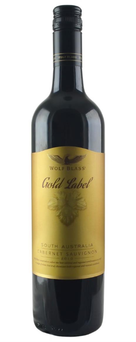2010 Wolf Blass Cabernet Sauvignon Gold Label