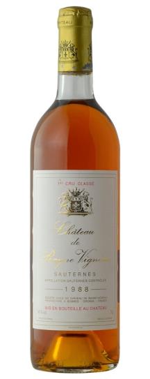 1988 Rayne-Vigneau Sauternes Blend