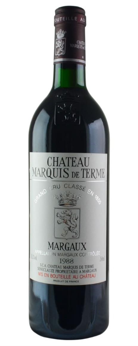 1988 Marquis-de-Terme Bordeaux Blend
