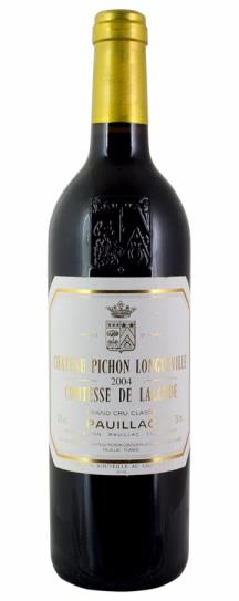 2004 Pichon-Longueville Comtesse de Lalande Bordeaux Blend