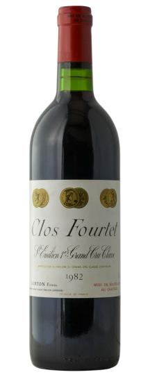 1982 Clos Fourtet Bordeaux Blend