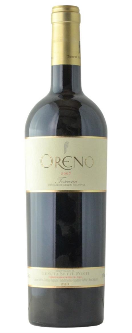 2007 Sette Ponti Oreno Proprietary Red Wine