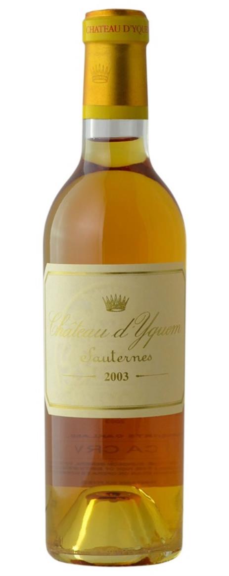 2003 Chateau d'Yquem Sauternes Blend