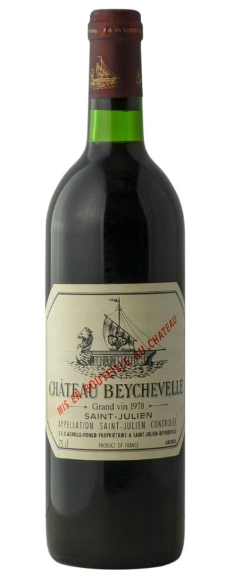 1978 Beychevelle Bordeaux Blend